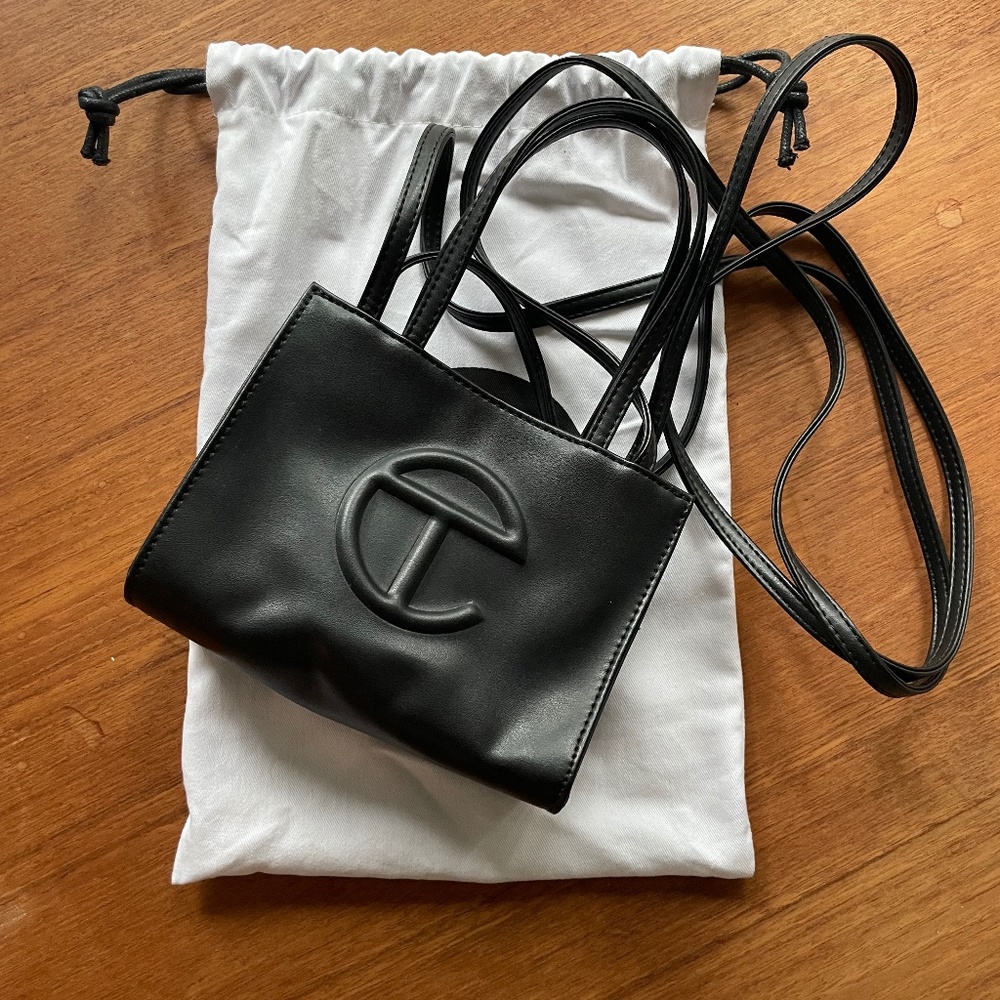 Small Black Telfar Bag